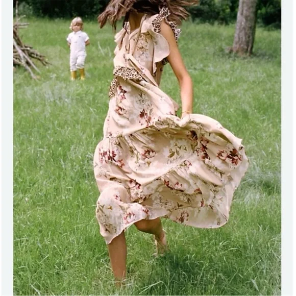 Anthropologie Kachel Sedona Sunrise Dress - Picture 1 of 12